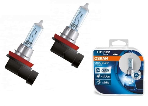 Osram  лампа H11 COOL BLUE INTENSE +20% 12V 55W 2шт   фото 4
