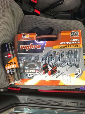 Ombra  набор инструментов 94 предмета 1/2" 1/4"   фото 5