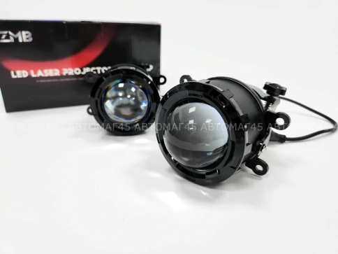 ZMB Фары противотуманные 1 линза  Lada Vesta X-Ray и иномарки LED 50W 6000LM 2шт гарантия 5 мес фото 8