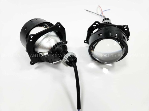 Aozoom  A3 Max 2024 светодиодные Би-Led линзы 3.0" 12V 49W 5500K 4200Lm 1 чип гарантия 12 месяцев    фото 14