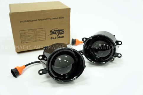 SALMAN  Фары п/туманные 1 линза  Toyota Lexus LED 80W 8000LM 2шт гарантия 6 мес фото 1