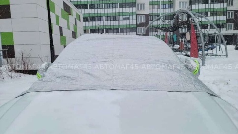 FENOX накидка защитная от наледи и солнца на лобовое стекло 240см х 145см    фото 4
