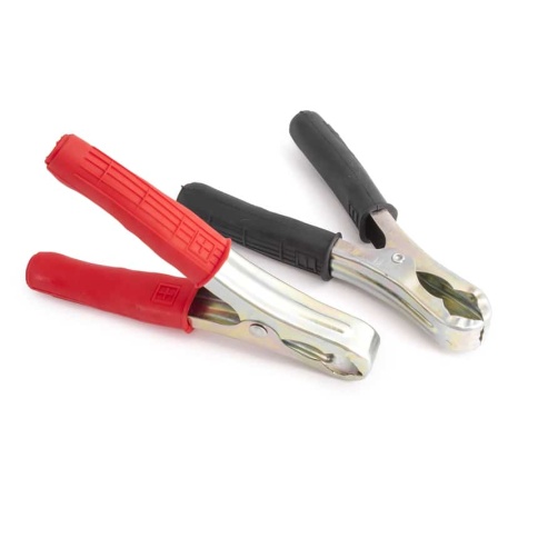 Autoprofi  крокодилы зажим 160мм красный и черный фото 1