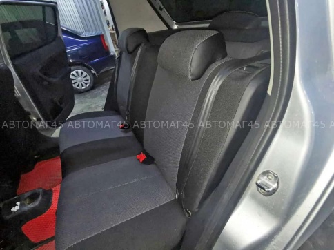 Авточехлы  Skoda Fabia Шкода Фабиа 2007-2014г 2 пок 2/3 жаккард серый Ижевск   фото 5