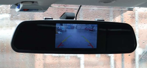 Aria  Монитор в зеркале для камеры заднего вида 4.3 дюйма CM0095 гарантия 3мес    фото 6