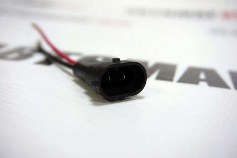 Разъем  H11 пластиковый с проводами Female гнездо    фото 3