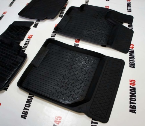 Коврики  в салон Chevrolet Aveo 2007-2012г Ravon Nexia R3 комплект 4шт    фото 2