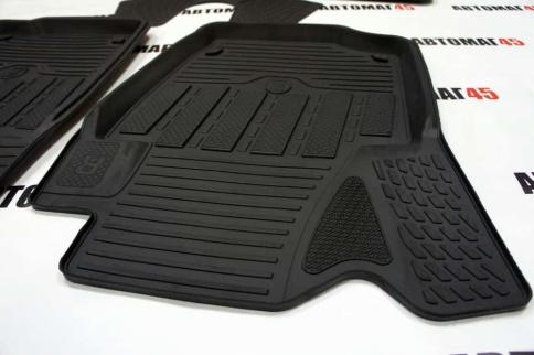 Rezkon  Коврики в салон Volkswagen Polo Лифтбэк c 2020г Skoda Rapid c 2012г комплект 4шт    фото 8