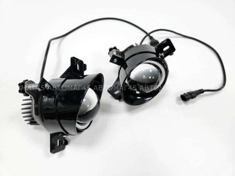 ZMB Фары противотуманные 1 линза  Nissan LED 50W 6000LM 2шт гарантия 6 мес фото 3