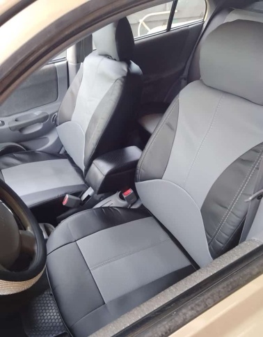 PSV Imperial Next чехлы универсальные черно-серые комплект    фото 6