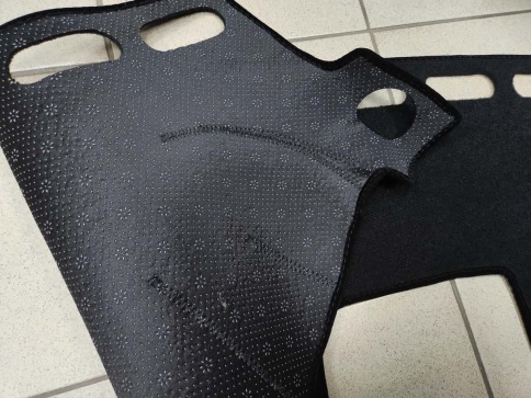 Накидка на панель Volkswagen Touareg Фольцваген Туарег 2010-2018г карпет  фото 2