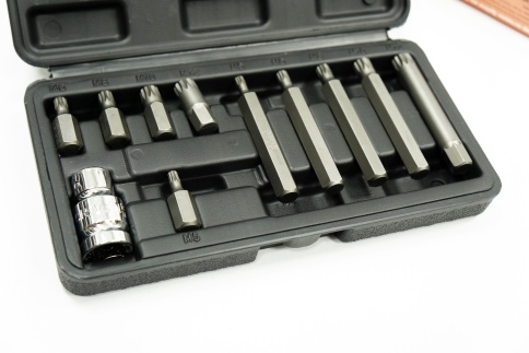 Автодело  набор бит Spline 11 предметов M5-12 L=30/L=75мм    фото 3