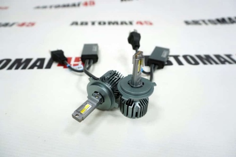 Carprofi X9 лампы LED 2шт H4 12В 40W 5000K 5000Lm с обманкой гарантия 6мес    фото 3