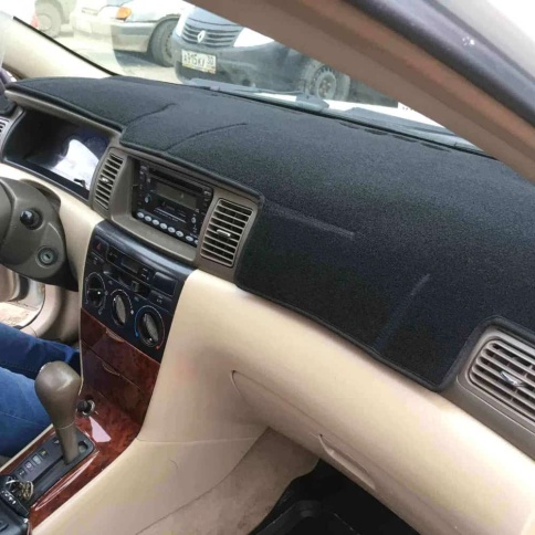 Накидка на панель Toyota Corolla Тойота Королла 2000-2006г кузов 120 левый руль карпет  фото 2