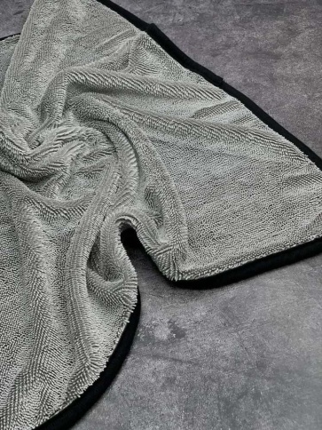 Smart monster микрофибровое полотенце для сушки кузова серый в сумке 55*75см 1шт    фото 3