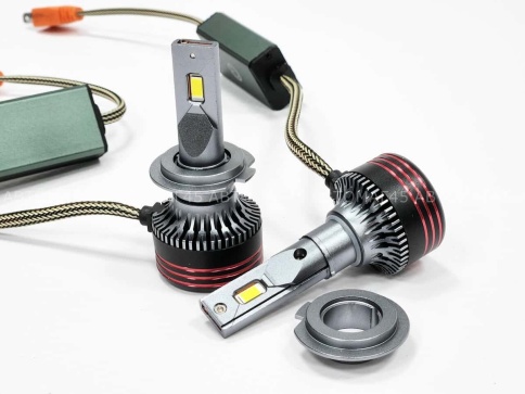 ZMB M8Pro лампы LED 2шт H7 12-24В 60W 5500K 4500Lm  с обманкой гарантия 3мес    фото 5