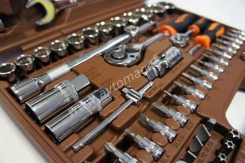 Ombra  набор инструментов 82 предмета 1/2" 1/4"   фото 5