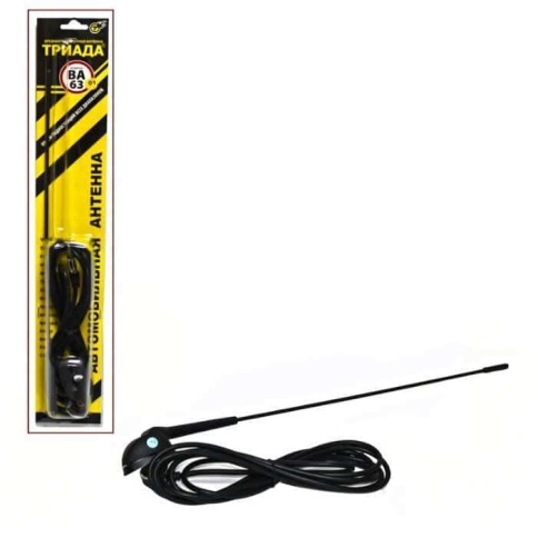 Триада-ВА 63-01  антенна наружная врезная поворотная прямой пруток 40см    фото 7