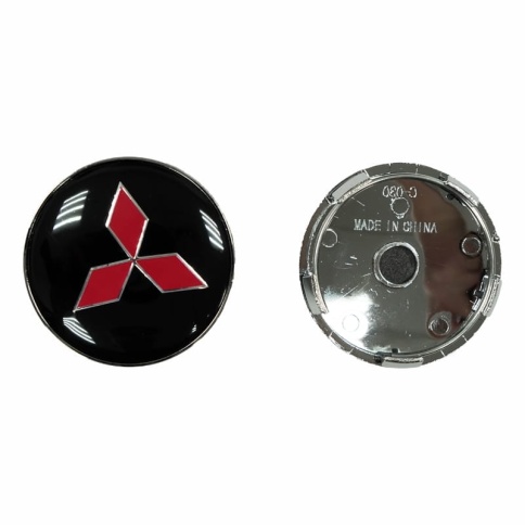 Колпачок ступицы Mitsubishi 60/57 черный TechLine КиК Слик NZDK 031 фото 1