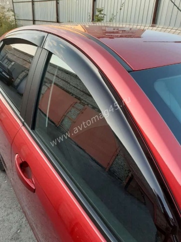 ANVair  дефлекторы окон Лада Vesta Веста седан комплект 4шт    фото 6