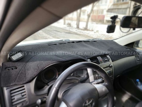 Накидка на панель Toyota Corolla Тойота Королла 2007-2013г кузов 150 карпет  фото 5