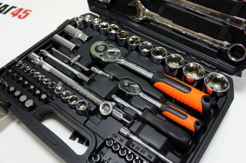 KINGQUEEN  набор инструментов 82 предмета 1/2" 1/4"   фото 6