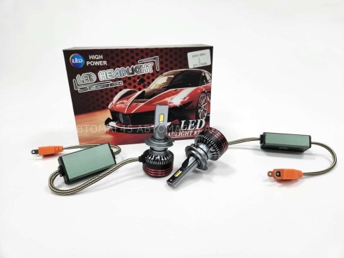 ZMB M8Pro лампы LED 2шт H7 12-24В 60W 5500K 4500Lm  с обманкой гарантия 3мес    фото 2