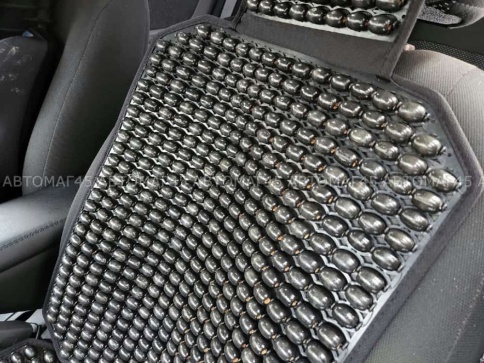 Maximal  накидка на сиденье массажная черная шариковый SM5-BL   фото 5