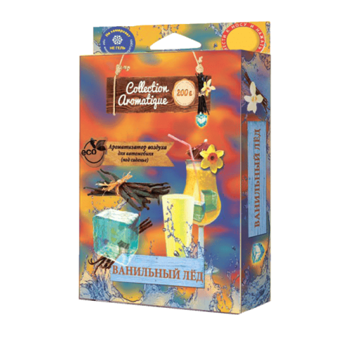 Collection  ароматизатор под сиденье Ванильный лёд 200гр    фото 1