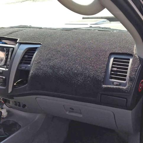 Накидка на панель Toyota Hilux Тойота Хайлюкс 7поколение AN10 AN20 AN30 2005-2014г карпет  фото 2