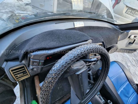 Накидка на панель ВАЗ 2110 старого образца одна часть карпет  фото 4