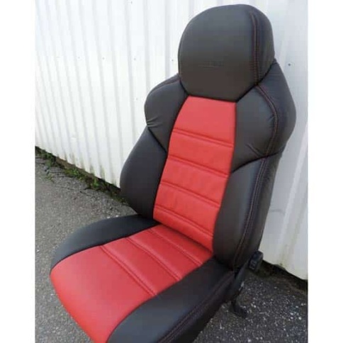 Экстрим  чехлы универсальные экокожа черный красный комплект    фото 2