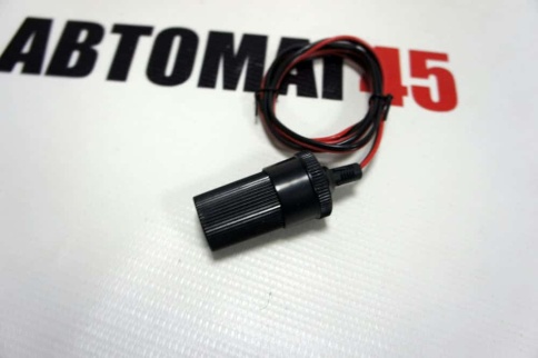 Автоэлектроника гнездо прикуривателя до 5А с проводом 2x0,50x1м    фото 4
