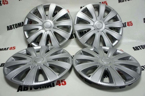 Star  Колпаки R15 Карат серебро комплект    фото 3