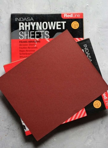 INDASA  Red Line наждачная бумага водостойкая 230х280мм Р1500    фото 1