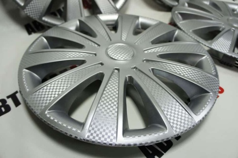 Star  Колпаки R15 Карат серебро комплект    фото 4