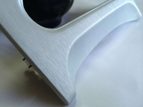 KSF  Автовинил шлифованный алюминий серебро 1м х 1,5м    фото 2