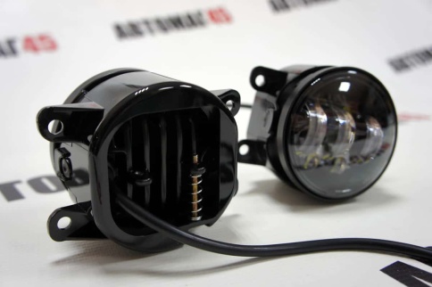 C2R  Фары п/туманные 5 линз LED Vesta Веста Лада X-Ray иномарки LED 60W 4800LM 2шт гарантия 3мес фото 23