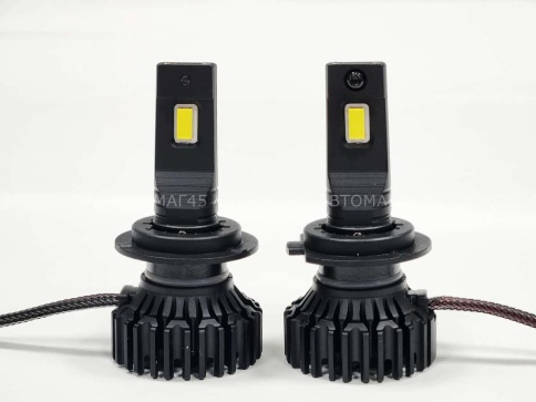 Ruzoom T09 лампы для груз.авто LED 2шт H7 24-28В 90W 5500K 9000Lm  с обманкой гарантия 6мес    фото 4