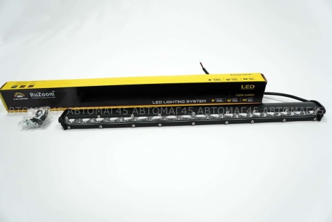 Ruzoom cветодиодная балка 10-30V рабочий свет сила 3960Lm тонкая Slim 18 диодов 54В гарантия 6мес фото 3