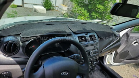 Накидка на панель Lada Granta Гранта FL с 2018г Lada Kalina Калина 2 с 2013г карпет с браком фото 5