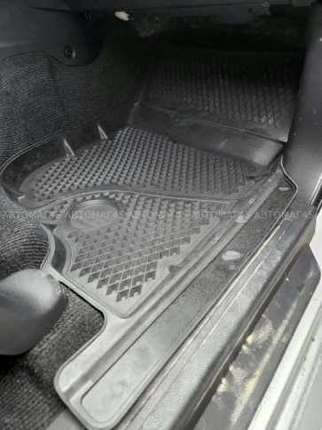 Form Коврики  в салон Mitsubishi Pajero sport-3 2015-2022г полиуретан EVA 3D премиум комплект 4шт    фото 3