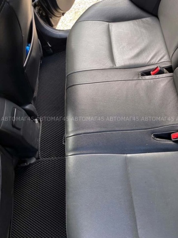 EVA ЭВА  коврики в салон Toyota Corolla 2007-2013 Toyota Auris 2006-2013г черный рис ромб компл 5шт фото 6