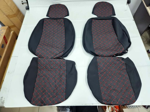 Авточехлы  Лада Granta Гранта  2/3 с 08.2018г жаккард АКЦИЯ! фото 1