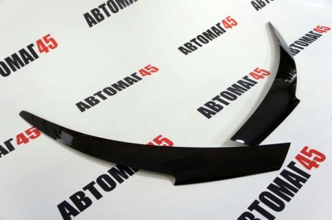 Реснички накладки на фары Hyundai Solaris Хендай Солярис 2010-2014г 2шт    фото 4