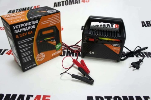 Lavita зарядное устройство для АКБ 6А до 90а/ч 6/12В Автомат С защитой от замыкания гарантия 6мес   фото 1