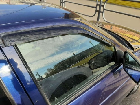 ANVair  дефлекторы окон ВАЗ 2110 2112 Лада Приора седан хэтчбек комплект 4шт    фото 3