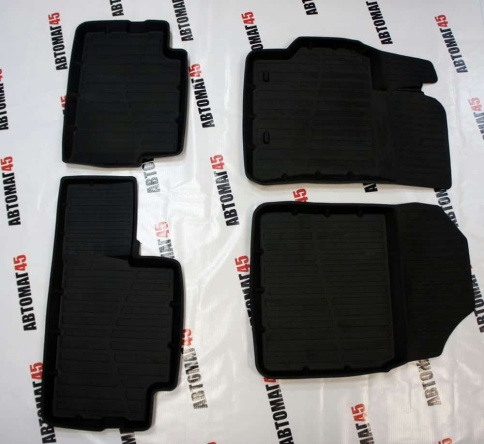 Коврики  в салон Toyota Corolla 2007-2013г Toyota Auris 2006-2013г комплект 4шт    фото 4