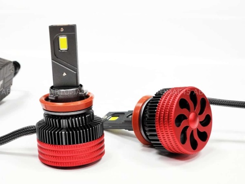 DMT-S30 лампы LED 2шт H11 12В 75W 5500K 6000Lm  с обманкой гарантия 6мес    фото 4