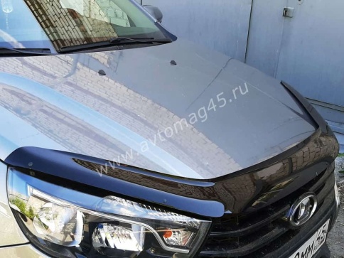 ANVair  дефлектор капота Лада Lada Vesta Веста Vesta SW SW Cross NG с новым крепежом   фото 2